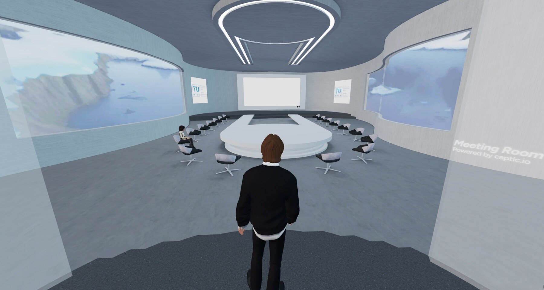 virtual meeting room